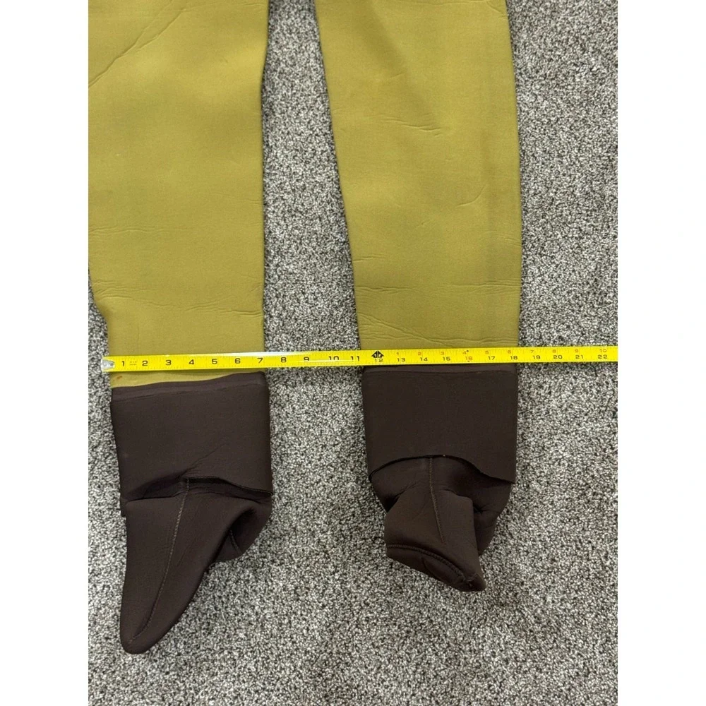 Hodgman Lakestream Chest Waders Bootfoot Fishing Mens‎ XL Green Neoprene Long